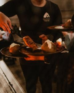 arctic snowhotel and glass igloos
