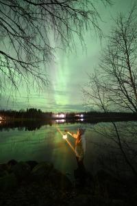 arctic snowhotel and glass igloos