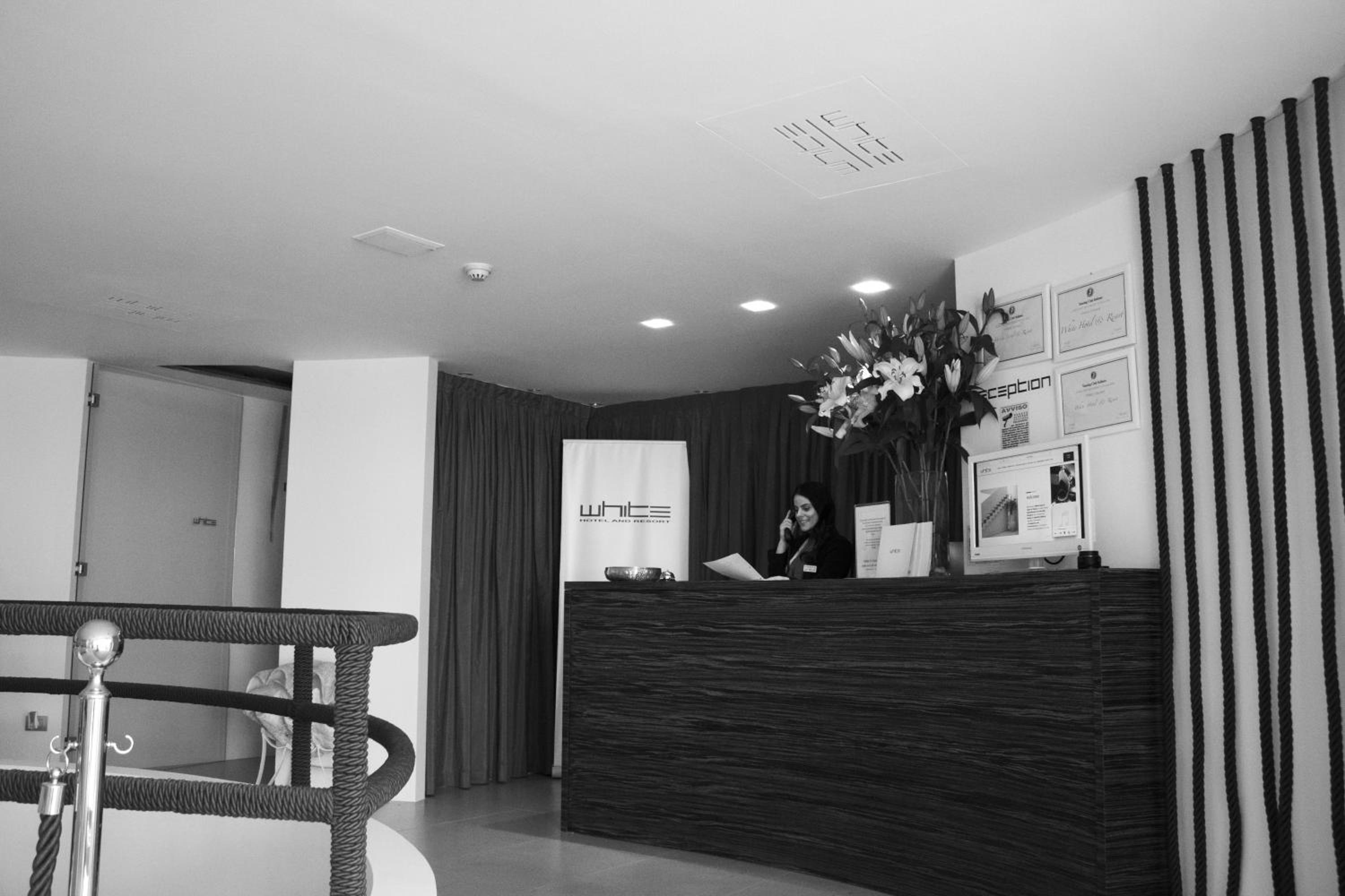 white hotel