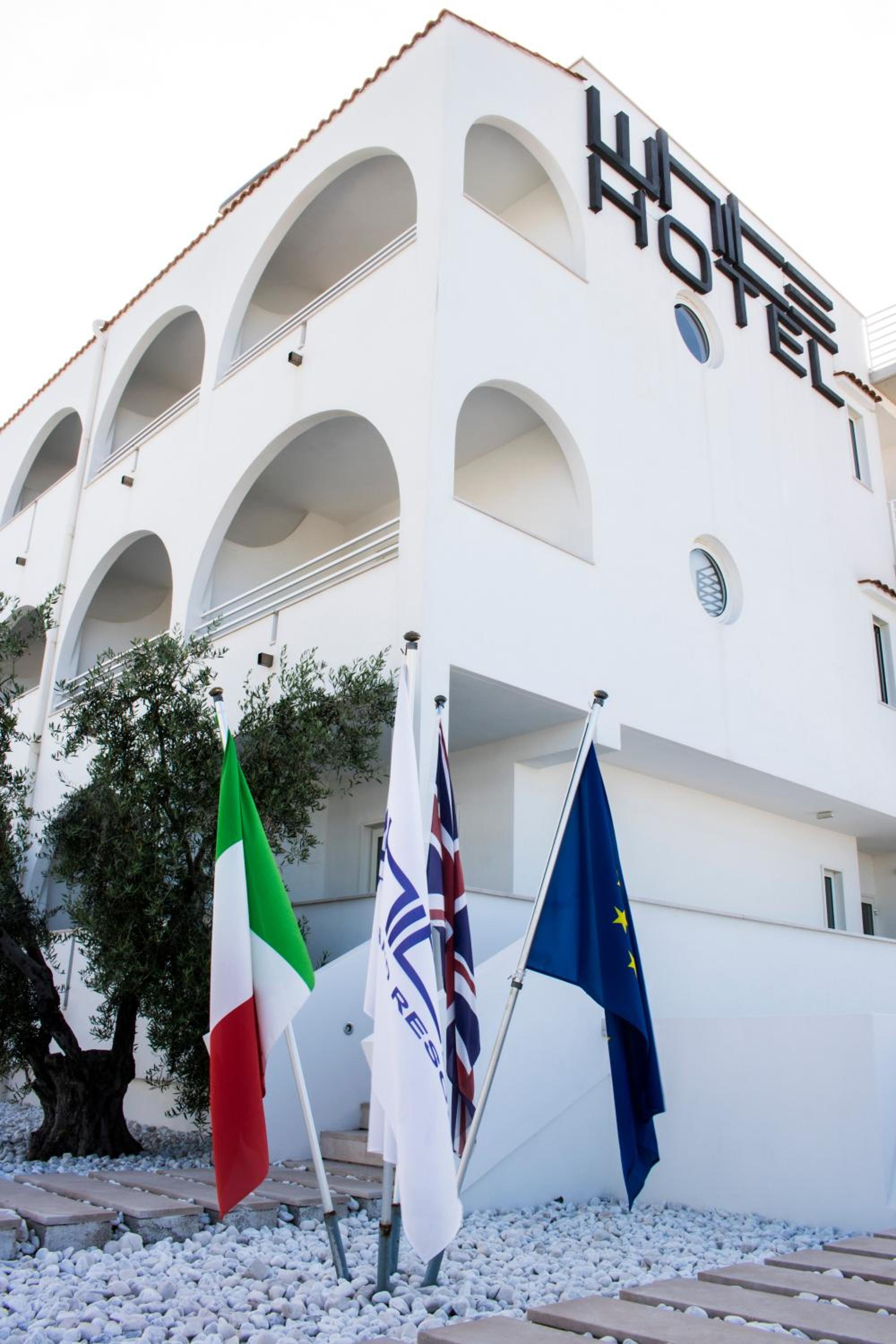white hotel