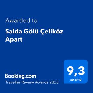 salda golu celikoz apart