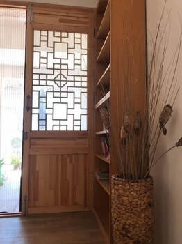 manhongs private courtyard