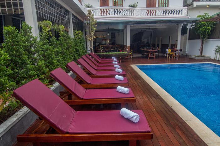 poolside villa hostel