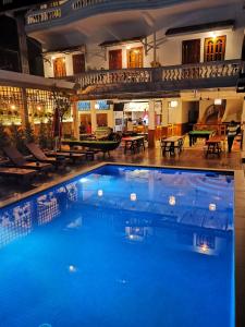 poolside villa hostel