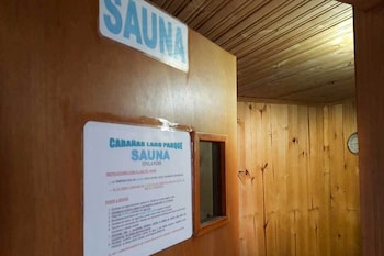 cabanas lago parque