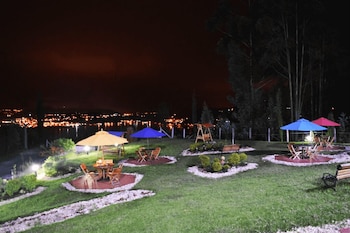 cabanas lago parque