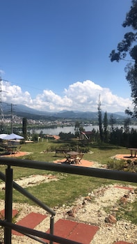 cabanas lago parque