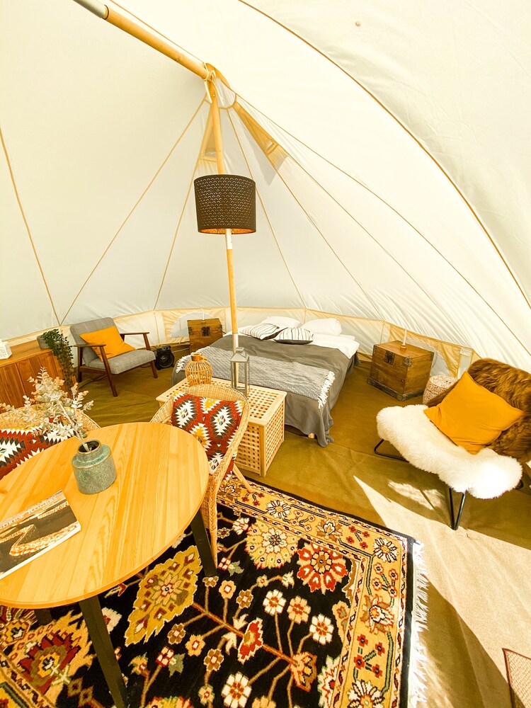 camp boutique glamping