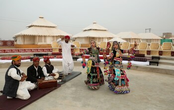 Bhavya Resort-Luxury Boutique Desert Camp,Jaisalmer>>Desert National Park,3 star