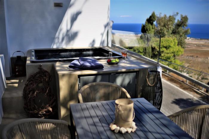 a lux villas santorini
