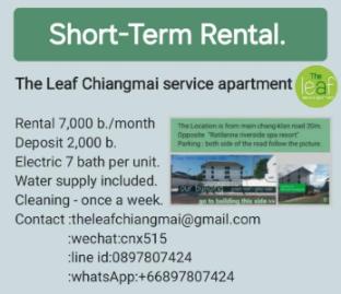 the leaf service apartment