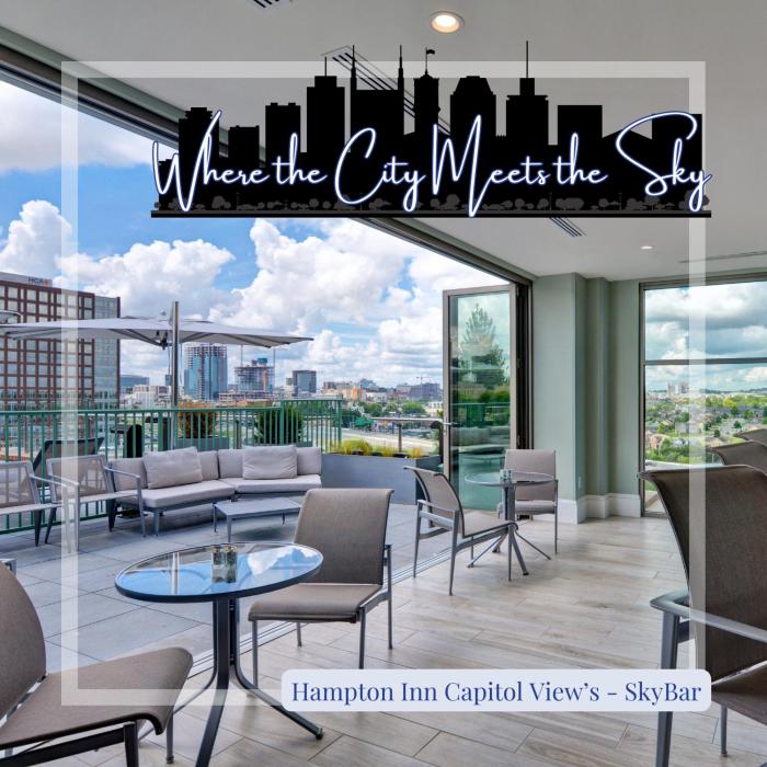 hampton inn and suites nashville downtown capitol view