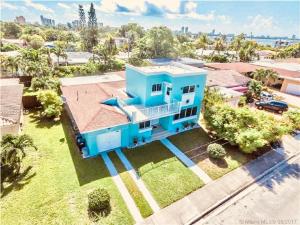 blue house