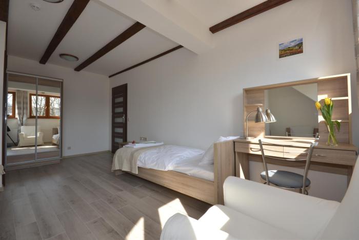 poduszka apartamenty zielony dom