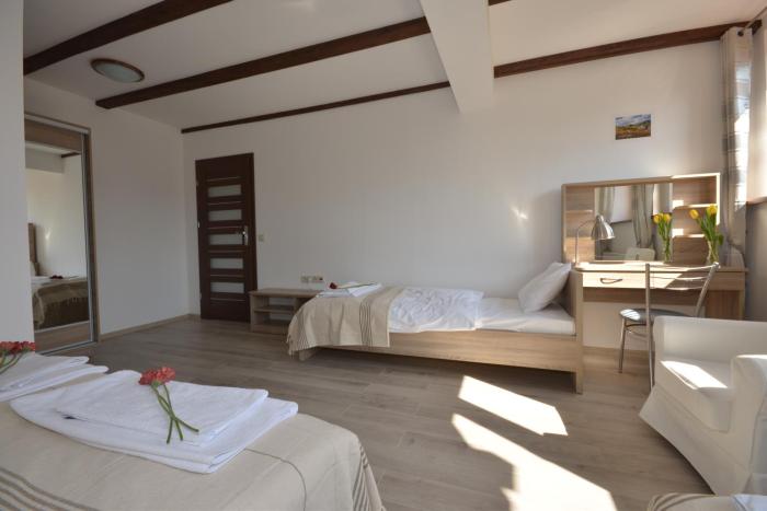 poduszka apartamenty zielony dom