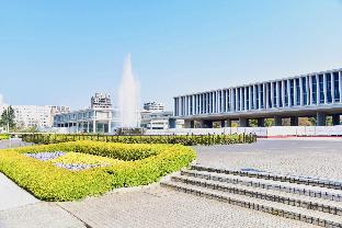 hiroshima ekimae universal hotel shinkansenguchimigi