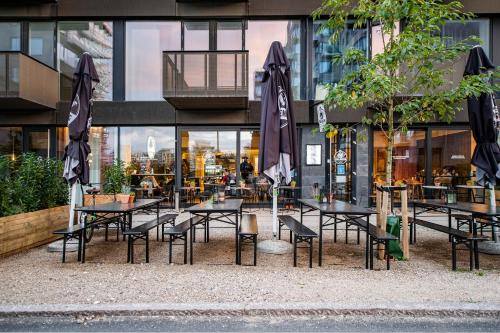 by the pier apartments into this place