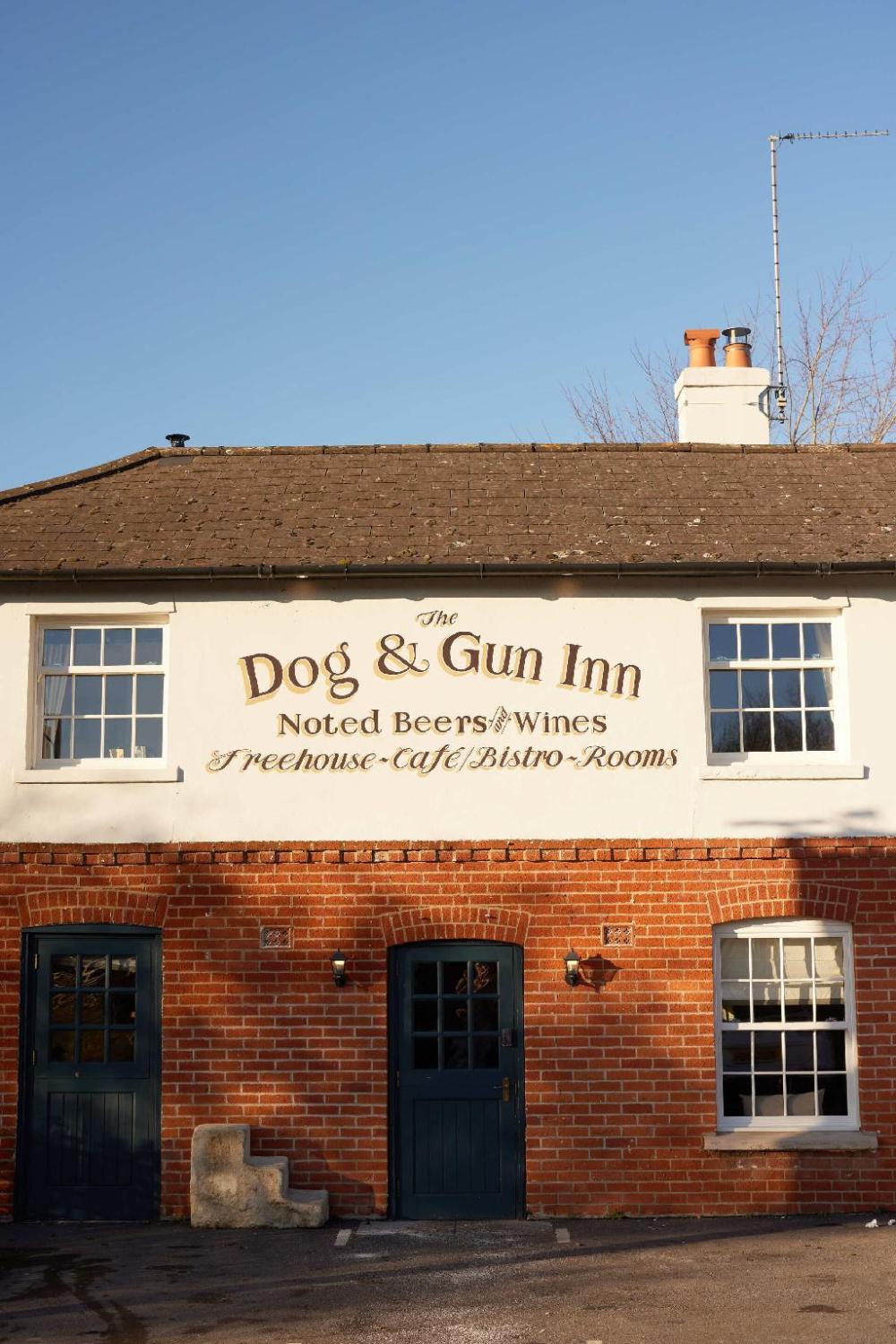 the dog and gun
