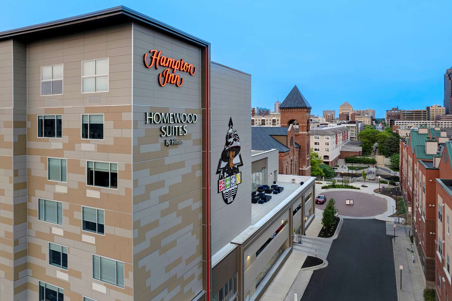 hampton inn indianapolis downtown iupui