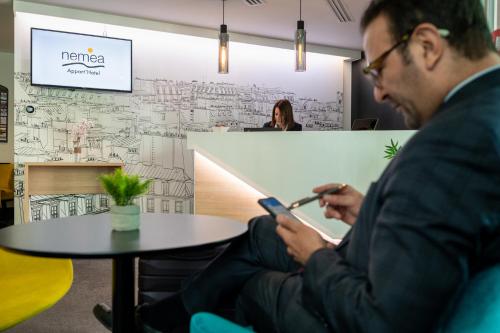 nemea appart hotel paris levallois