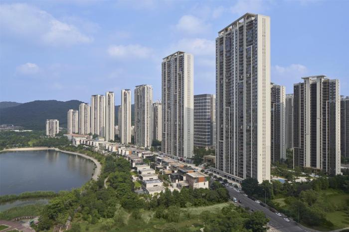 the meixi lake changsha marriott executive apartments