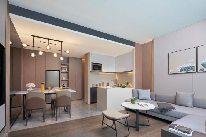 the meixi lake changsha marriott executive apartments