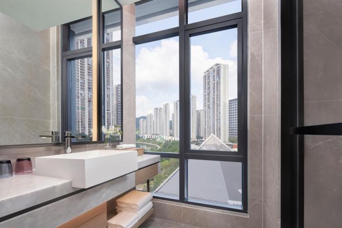 the meixi lake changsha marriott executive apartments