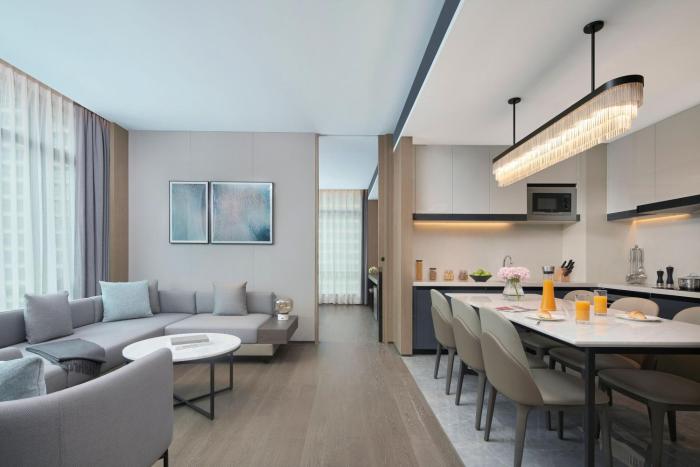 the meixi lake changsha marriott executive apartments