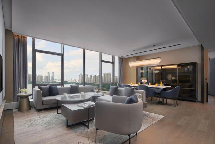 the meixi lake changsha marriott executive apartments