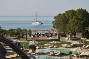 aulus lindos rhodes resort curio collection by hilton