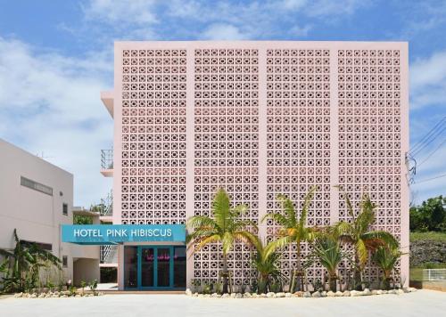 hotel pink hibiscus
