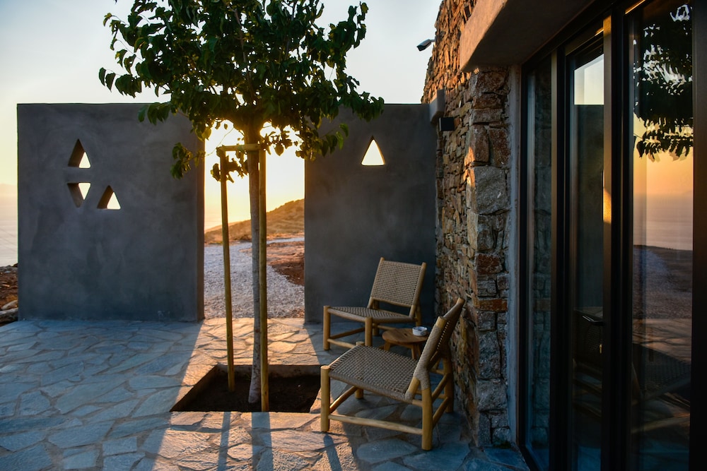 under the sun cycladic village