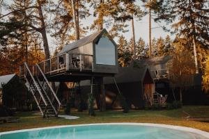 luxury glamping chocolate village