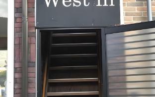 west in