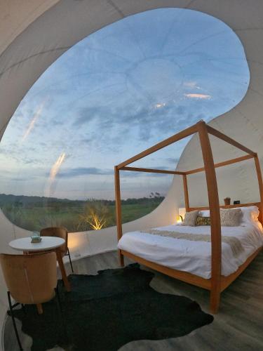 greenland bubble glamping