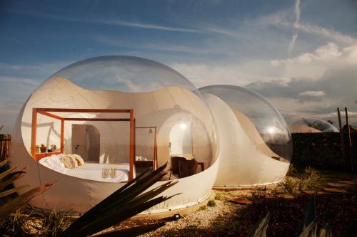 greenland bubble glamping