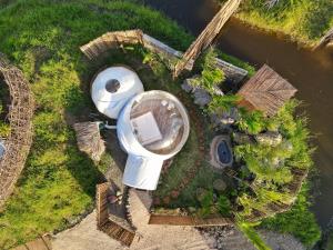 greenland bubble glamping