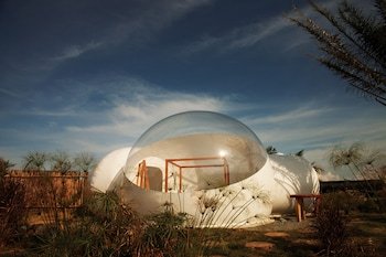 greenland bubble glamping