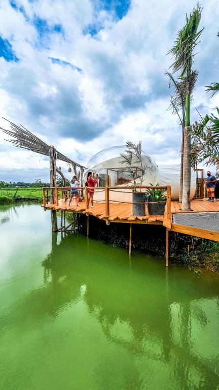 greenland bubble glamping