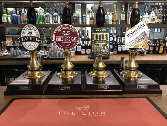 the lion at malpas