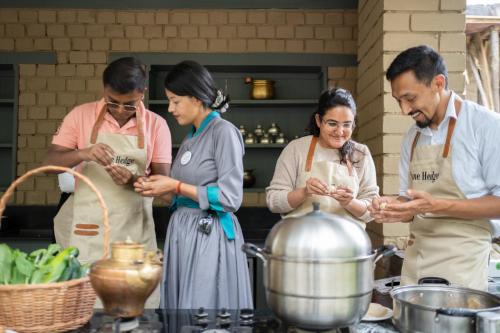 organic village retreat