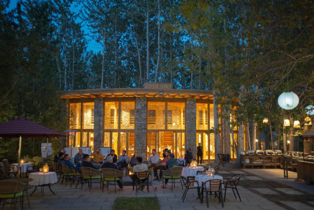 organic village retreat