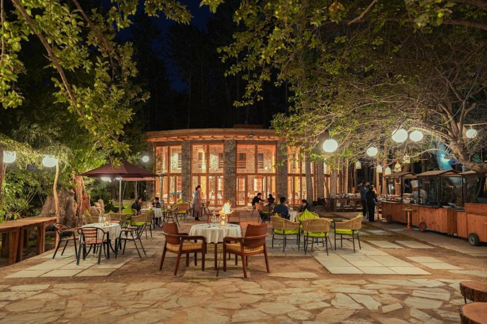 organic village retreat