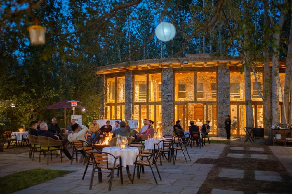 organic village retreat