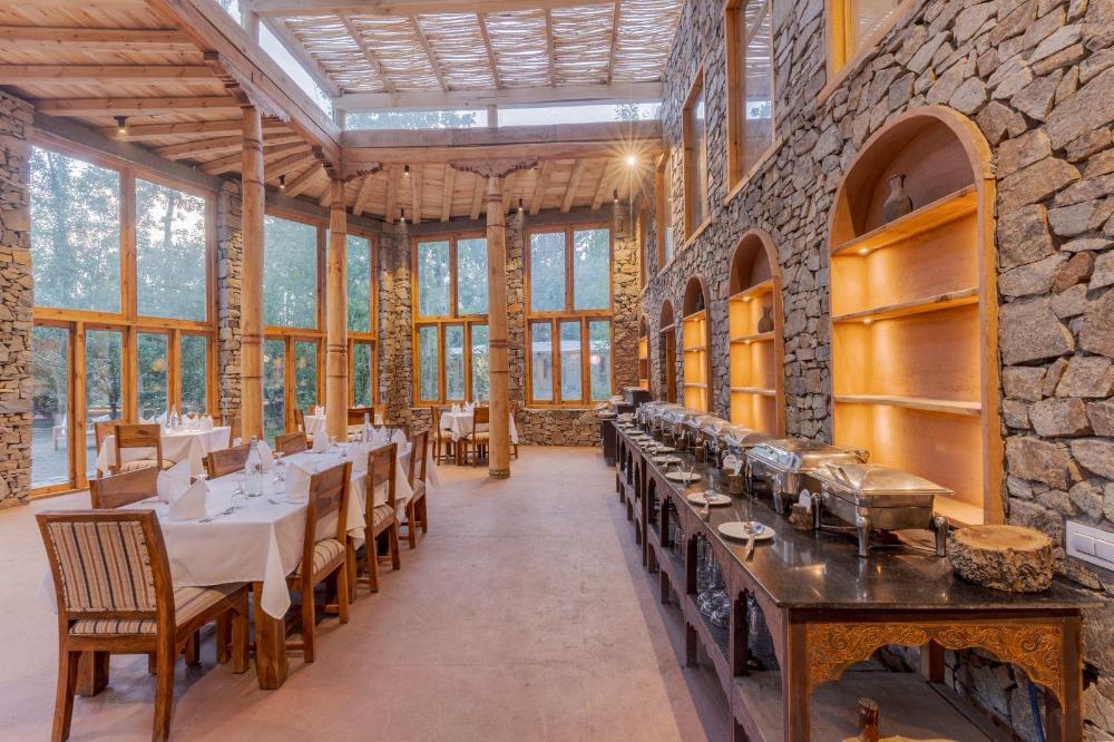 organic village retreat