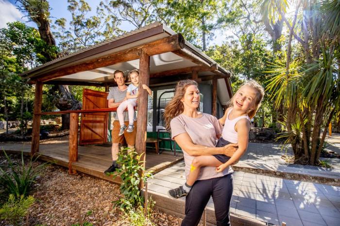 binna burra rainforest campsite