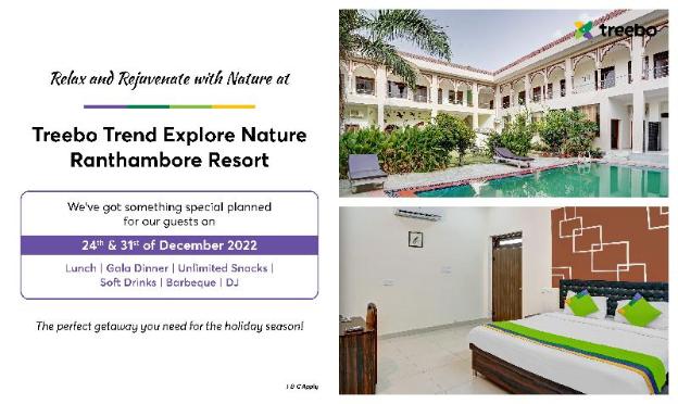 treebo trend explore nature ranthambore resort