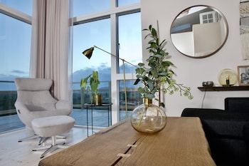 designers villa near alafoss waterfall