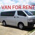 transient house and van for rent