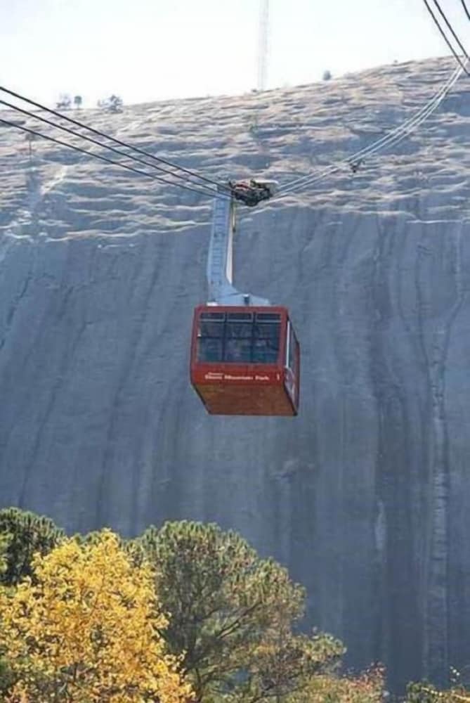 cozy stone mountain villa
